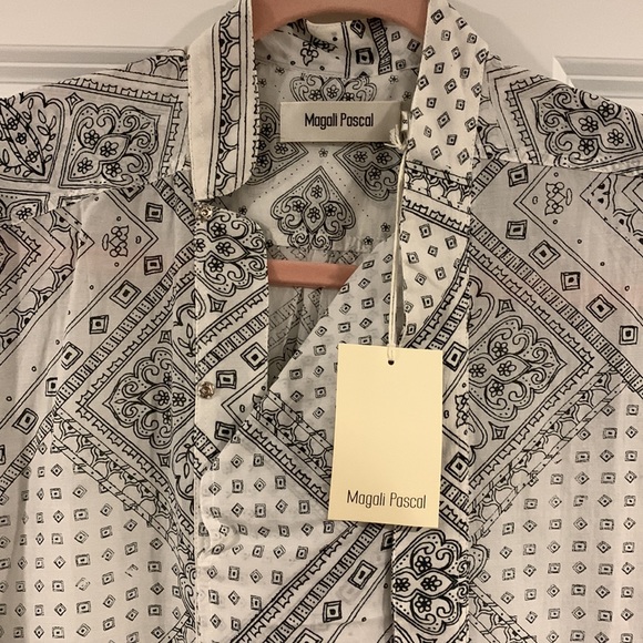 Magali Pascal “Phoenix” bandana dress in white - Picture 2 of 4